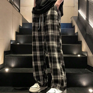 Stylish color sports pants youth popular casual pants fashiontrendy brand micro-elastic loose pants trendy mid-high waist men