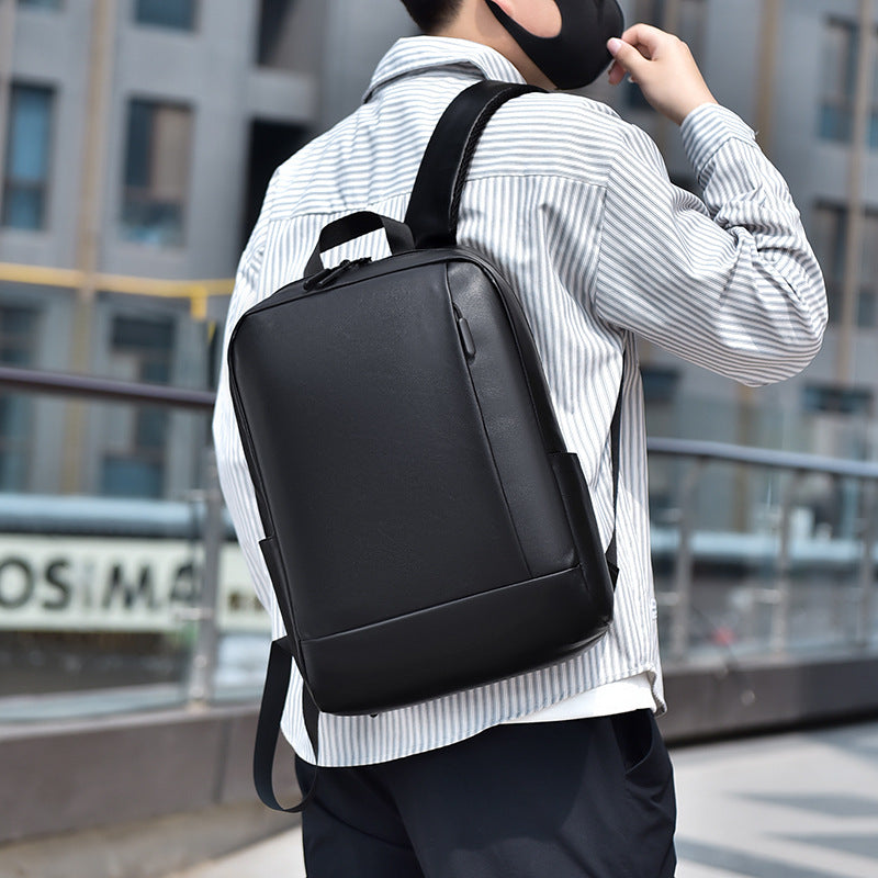 New business backpack casual commuter computer bag multi-functional waterproof backpack large capacity business bag spot men