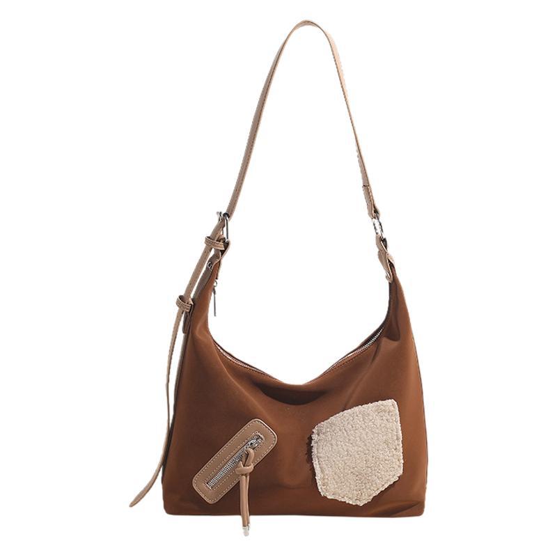 Cross-border backpack women's 2025 new matte large-capacity commuter messenger bag versatile high-end fashion shoulder bag