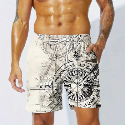 trending men's swim trunks, quick-dry swim shorts, casual athletic beach shorts, new european and american styles