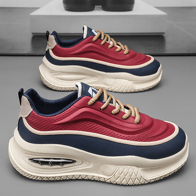 2025 spring men's versatile casual sneakers - trendy, niche design, perfect for teens, students, and campus style - chunky dad shoes for men