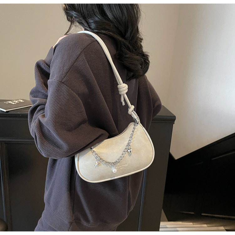 Cross-border bags, crossbody bags, senior women's new fashion versatile crossbody bags, niche single shoulder underarm bags for women