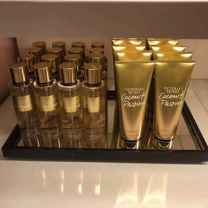 Victoria's secret long-lasting fragrance moisturizing body mist, fresh scent, 236ml + 250ml skincare set