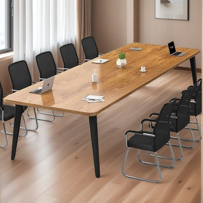 Office conference table long table minimalist modern meeting room training workstation bench small negotiation table and chair set