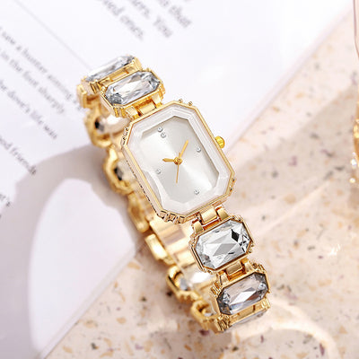 Xiaobingtang watch women's 2024 new women's watch women's watch accessible luxury niche women's elegant high value full diamond