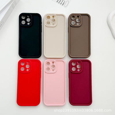 Suitable for huawei pura70pro mobile phone case emery nova12 pure color simple p60 sky eye ladder protective cover