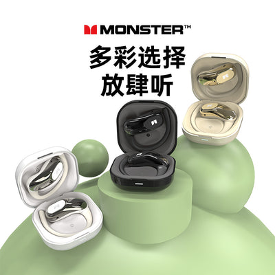 Suitable for monst/mosheng mq036/sound wireless bluetooth headset ear-mounted sports noise reduction non-in-ear high quality