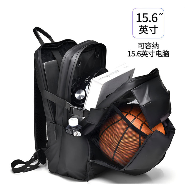 2025 Men's Backpack Multifunctional Short Trip Casual Computer Bag Business Commuter Backpack Basketball Bag