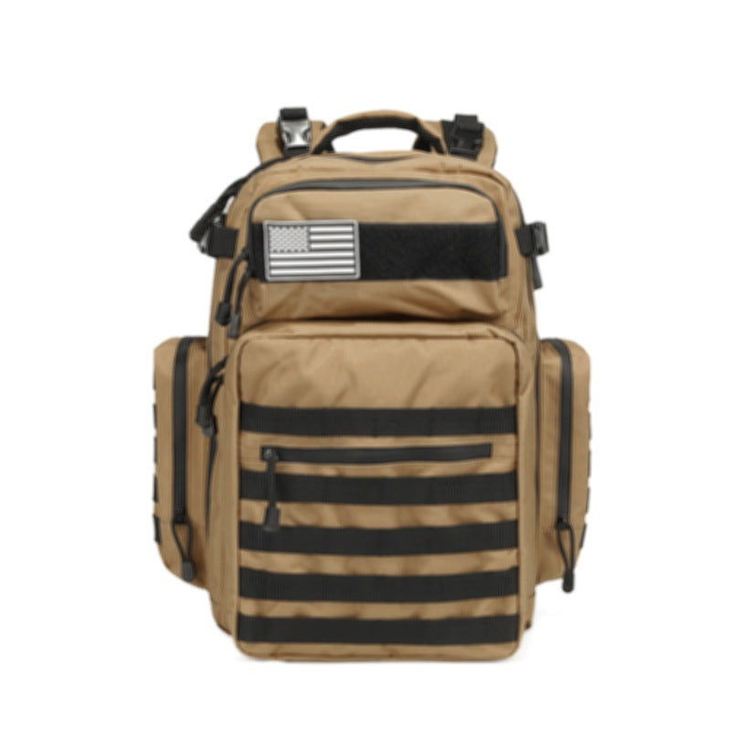 New Tactical Mommy Bag, Military Fan 45L Large Capacity Outdoor Sports Hiking Camouflage Waterproof Backpack