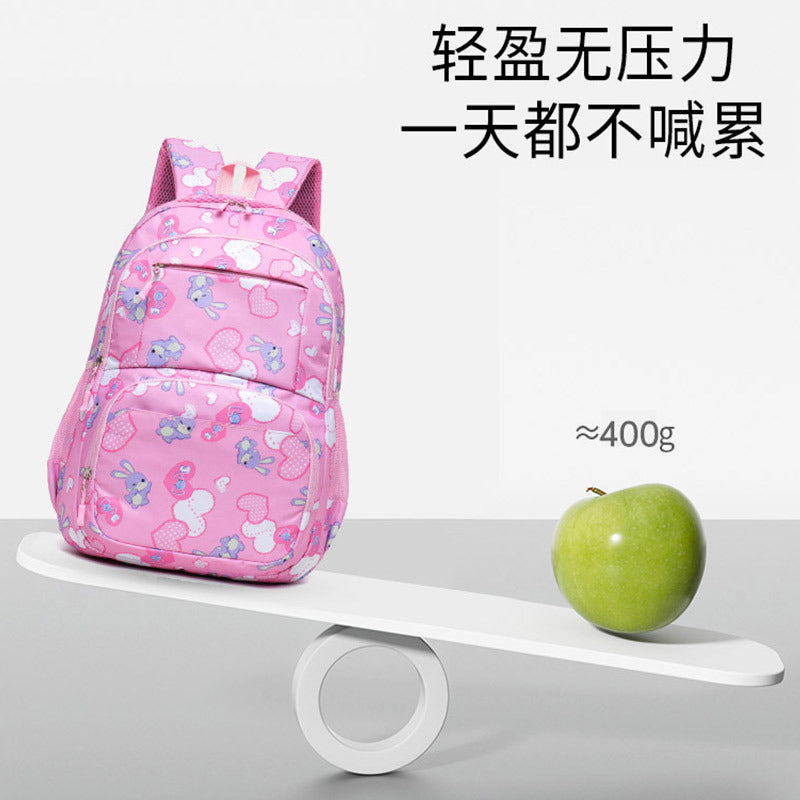 New large-capacity primary school schoolbag for girls in grades 4-6, high-value ins wind and light backpack wholesale
