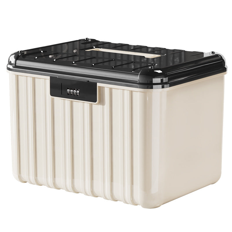Password box with lock storage box, living room, bedroom, ID, pharmaceutical jewelry storage box, multi-specification layered storage box