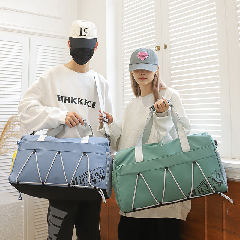 New Fashion Sports Fitness Bag Backpack Outdoor Travel Yoga Bag Portable Trend Travel Bag