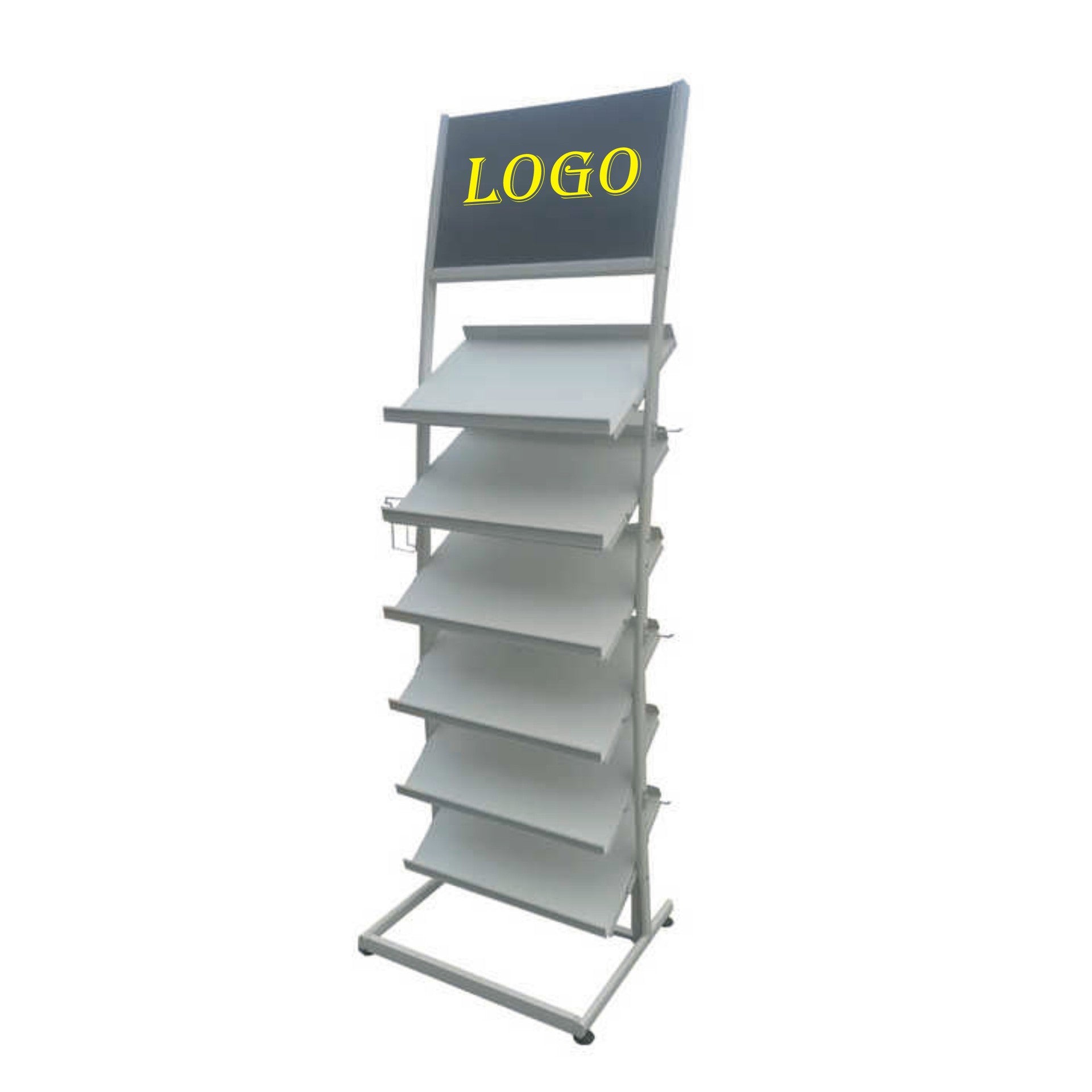Popular Supermarket Store Bedding Sleep Memory Foam Neck Plush Pillowcase Seat Cushion Metal Display Stand