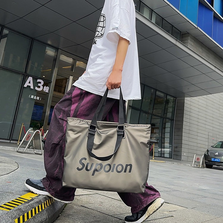 New Internet celebrity travel bag portable Korean version short-distance light travel bag travel large capacity luggage bag fitness bag