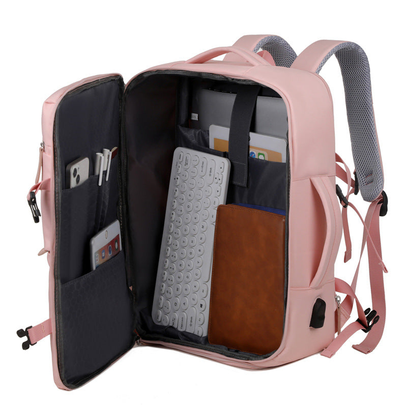 New travel backpack women's large capacity multi-functional luggage bag short business trip travel bag computer bag backpack