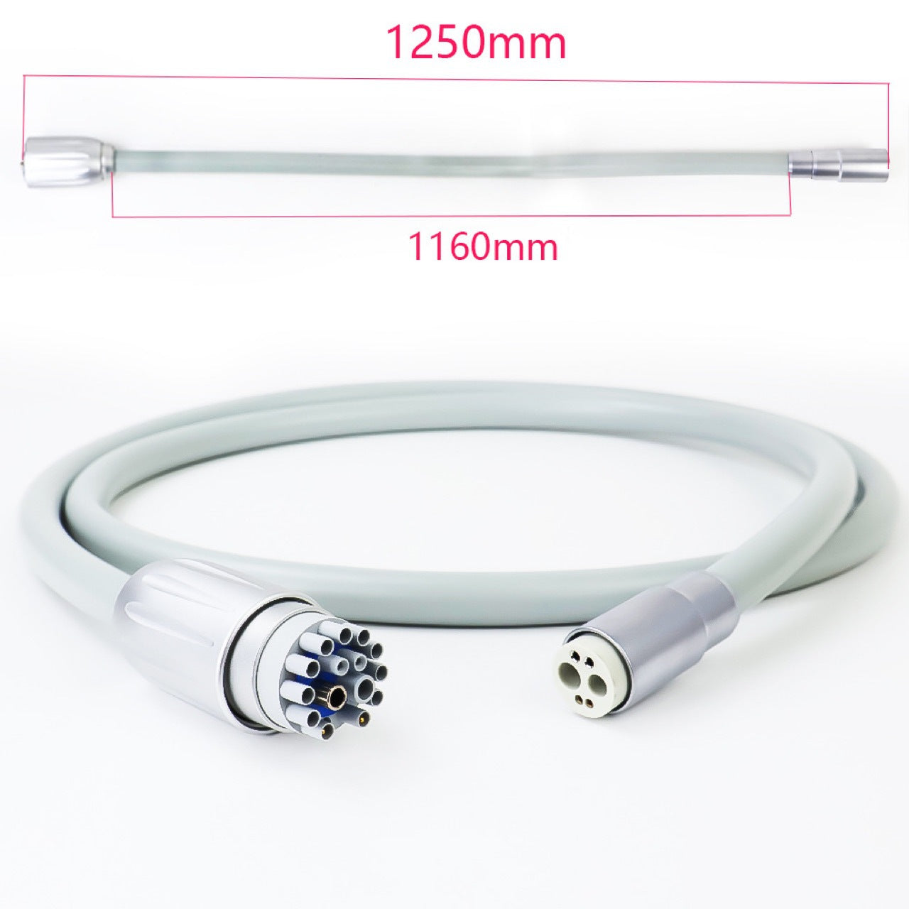 Dental materials Anfoss dental chair 6-hole fiber optic mobile phone pipeline, Sete Weibang dental chair accessories silicone tube