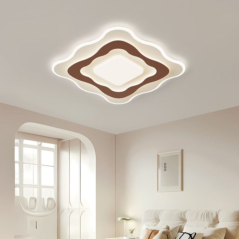 Minimalist living room ceiling light, simple modern atmosphere main light 2025 new medieval style whole house lighting package combination