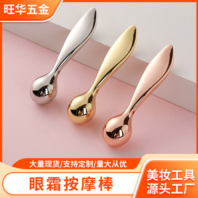 Manufacturer's new metal eye cream stick skin care cream spoon massage stick essence introduction stick massage beauty skin care worker