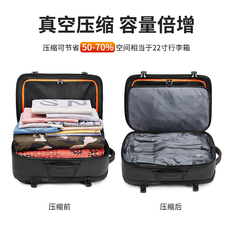 Off-route new business men's backpack large-capacity new light luxury men's bag travel multi-functional commuter backpack men