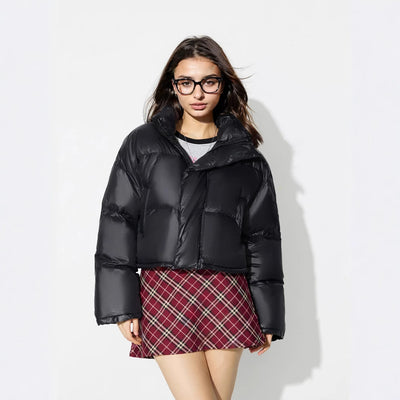 Pre-sale-73156# cross-border foreign trade women's clothing european and american ins new casual versatile short cotton coat