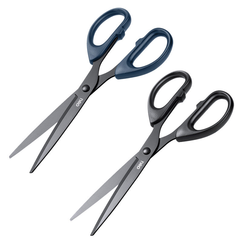 Deli 6009-S scissors office supply stainless steel household student handmade stationery wholesale scissors batch cutting