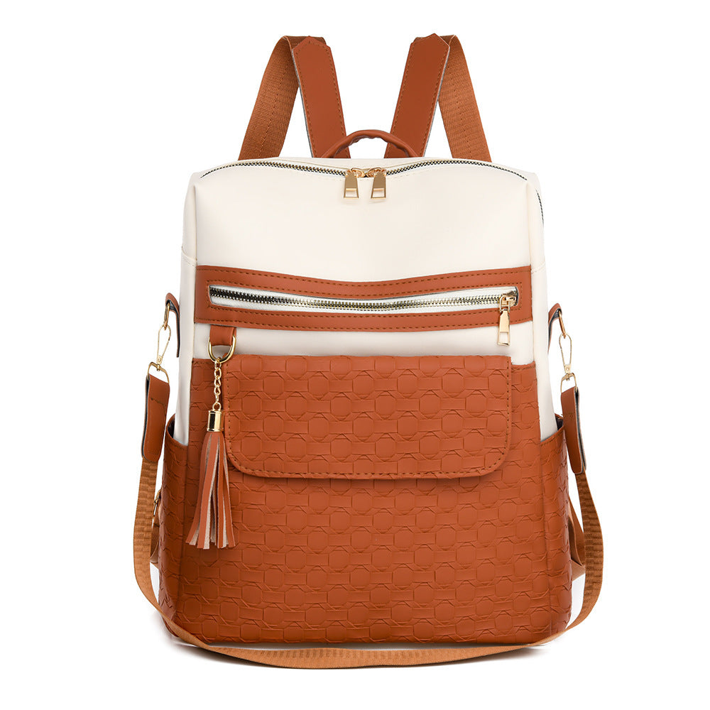New women's backpack diamond simple fashion versatile temperament can carry high quality large capacity backpack