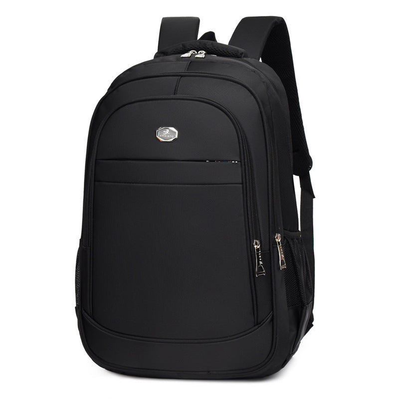 Customized logo backpack men's luggage large-capacity travel backpack high-end school bag business commuter computer bag