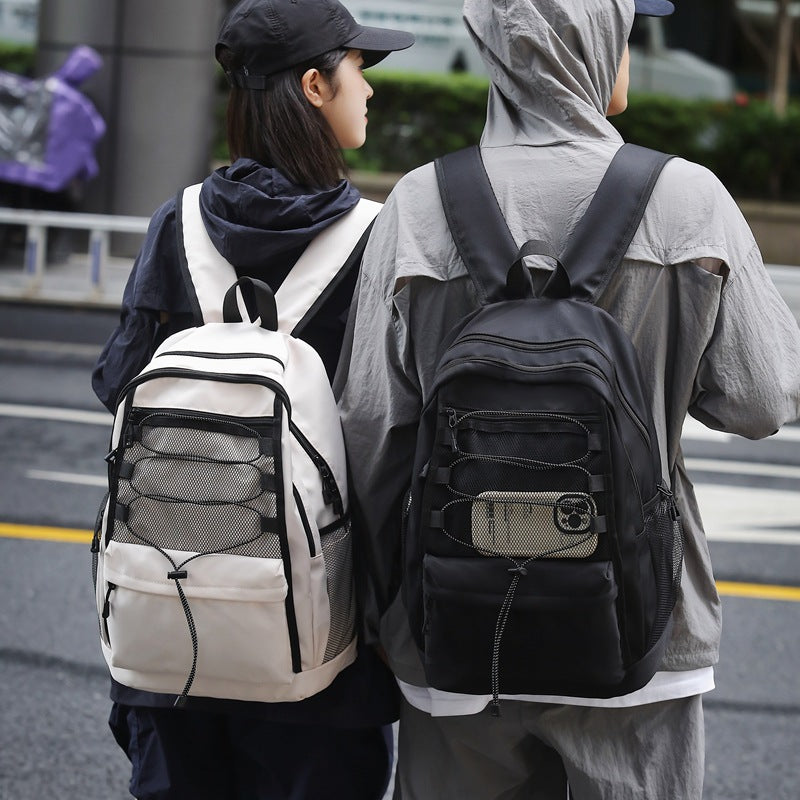 New travel backpack, gender-free couple leisure bag, ultra-light student schoolbag, the same backpack for men and women
