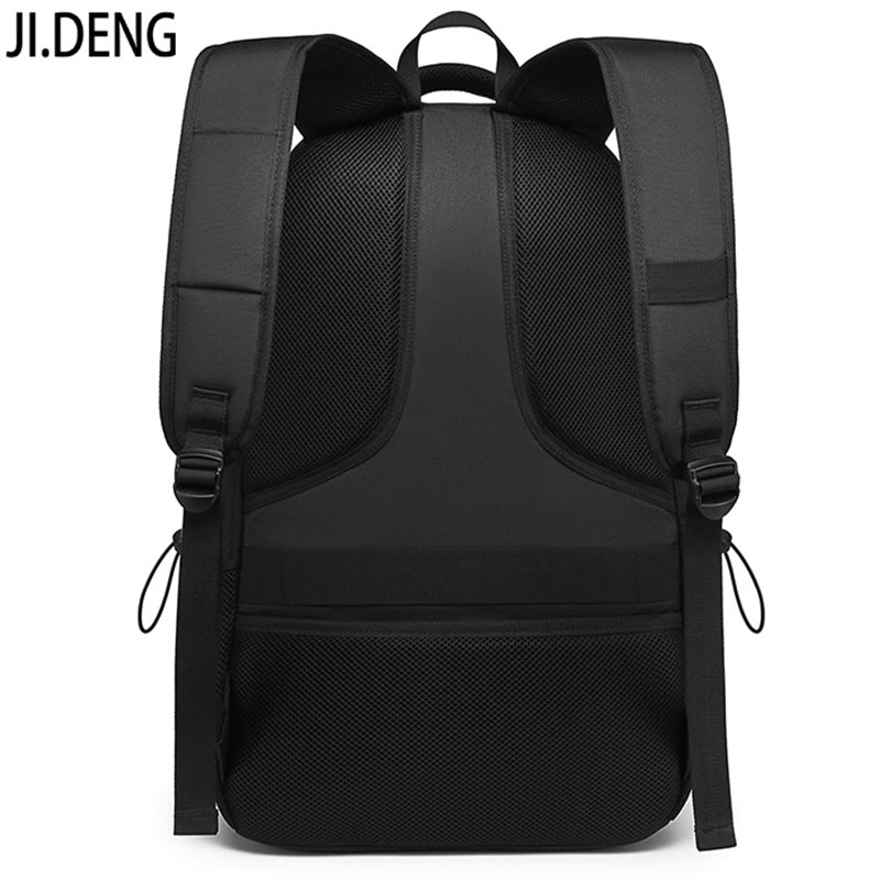 New backpack men's business computer bag leisure travel bag large capacity backpack outdoor large and middle school student schoolbag