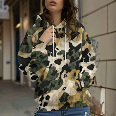 hot-selling women's hoodies, new casual loose long-sleeved hooded sweatshirts, dropshipping available