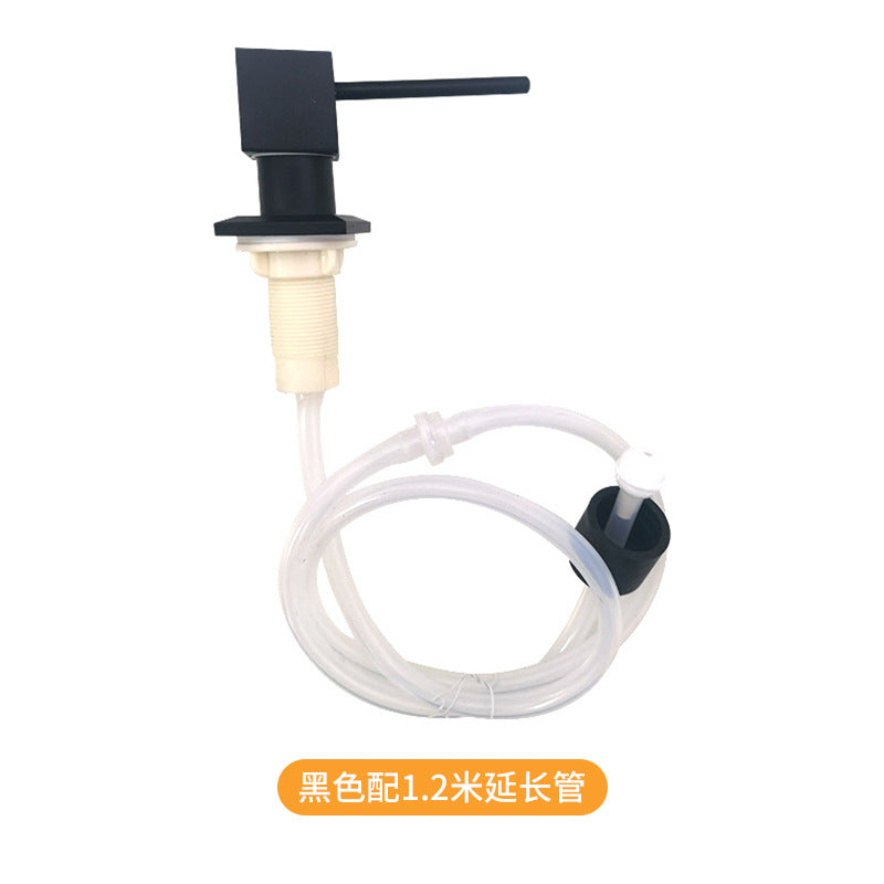 Square soap dispenser extension tube, kitchen sink extractor extension tube, no liquid addition, soap dispenser extension tube wholesale