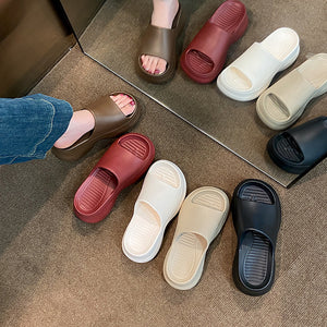 "eva platform sandals with hidden wedge heel - women's 2025 summer collection: comfortable, stylish, and perfect for beach & outdoor wear"
