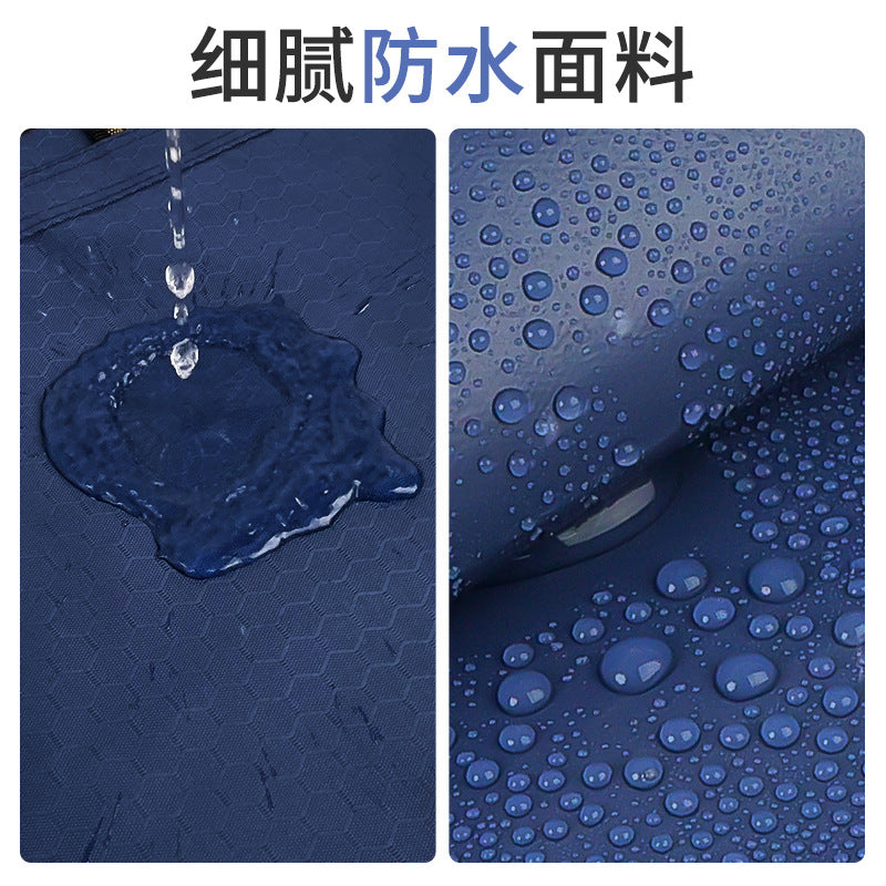 Double-layer file bag, file bag, thickened large-capacity file bag, business office bag, student hand-held book bag for tutoring