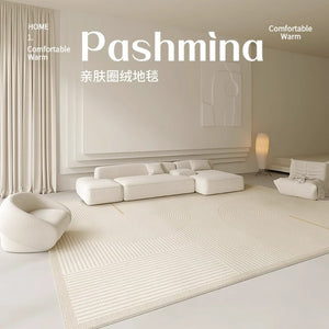 Carpet living room new style accessible luxuryclassy wipeable and no-wash cream style thickenedfall and winter maintenance-free sofa floor mat