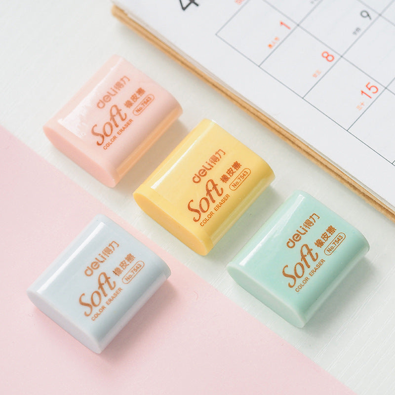 Deli 7543 Sketch Pencil Eraser Fresh Eraser Student Exam Drawing Wipe Clean Eraser
