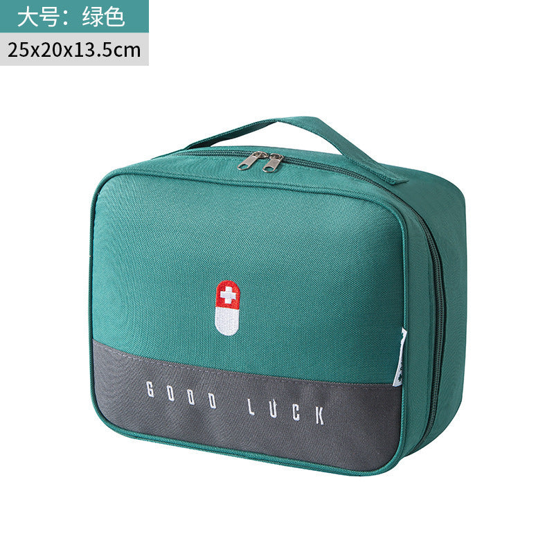 Customized large-capacity drug storage bag Portable storage medical bag Waterproof and moisture-proof medical bag Multifunctional first aid bag