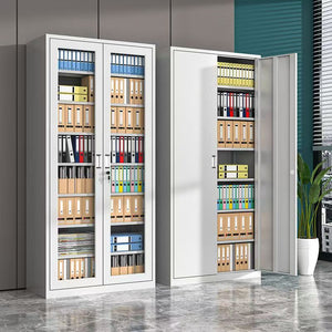 Filing cabinet office data cabinet voucher file cabinet with lock steel employee dormitory storage locker