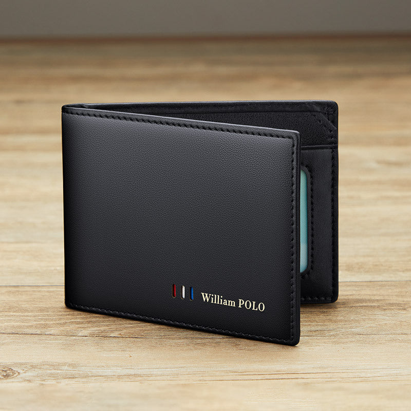 Paul Card Bag Men's Leather Multi-Card Holder Leather Holder Driver's License Holder Wallet Large Capacity Card Bag Men's Wholesale