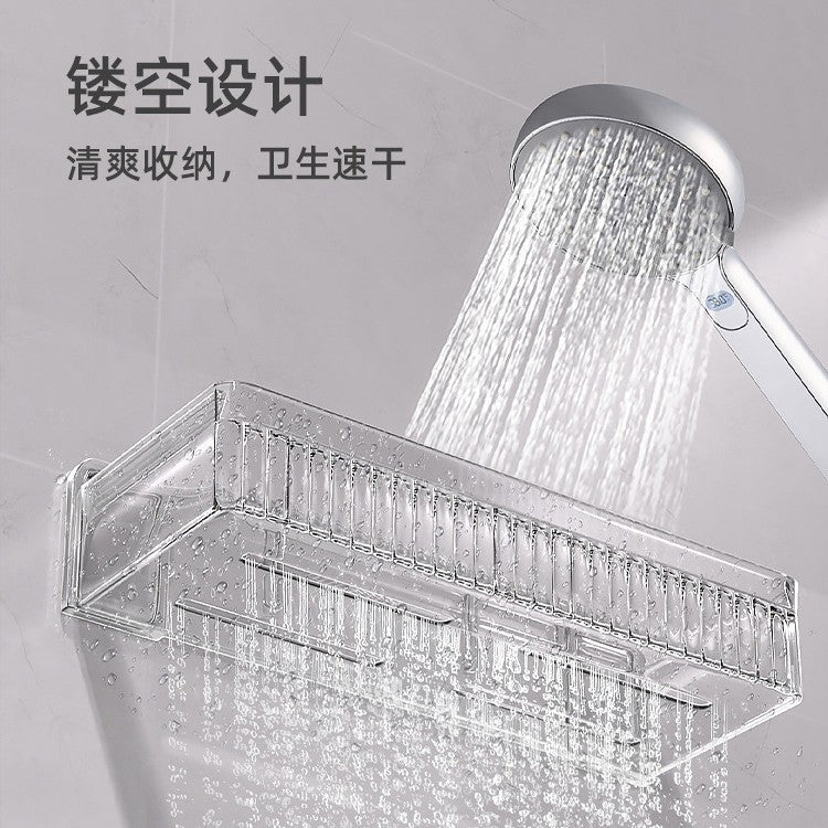 No punching toilet rack bathroom toilet toilet washstand wall-mounted storage shelf artifact