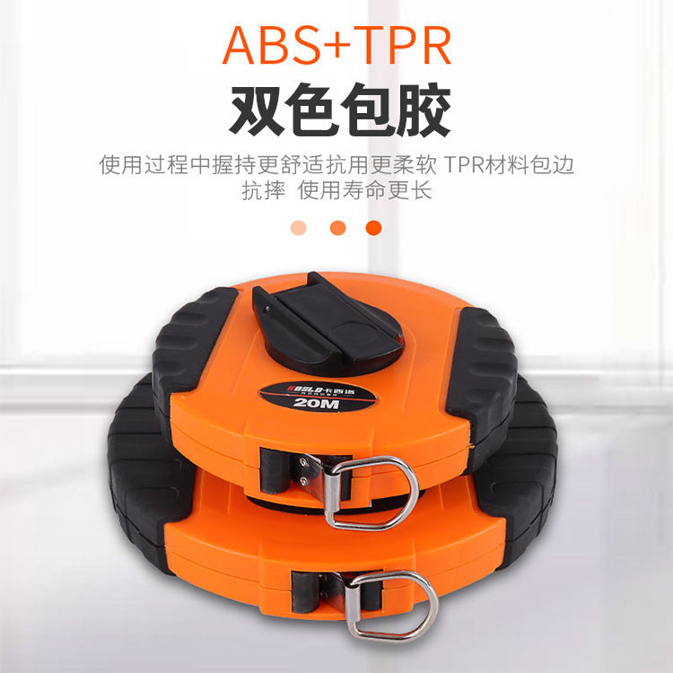 Source manufacturer wholesale Luban ruler tape measure 20 meters 30 meters carpenter ruler woodworking ruler steel ruler measuring tool high precision