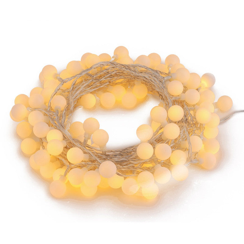 10 meters 80 lights camping atmosphere light string USB outdoor tent canopy decoration dragon ball small ball light strip wholesale