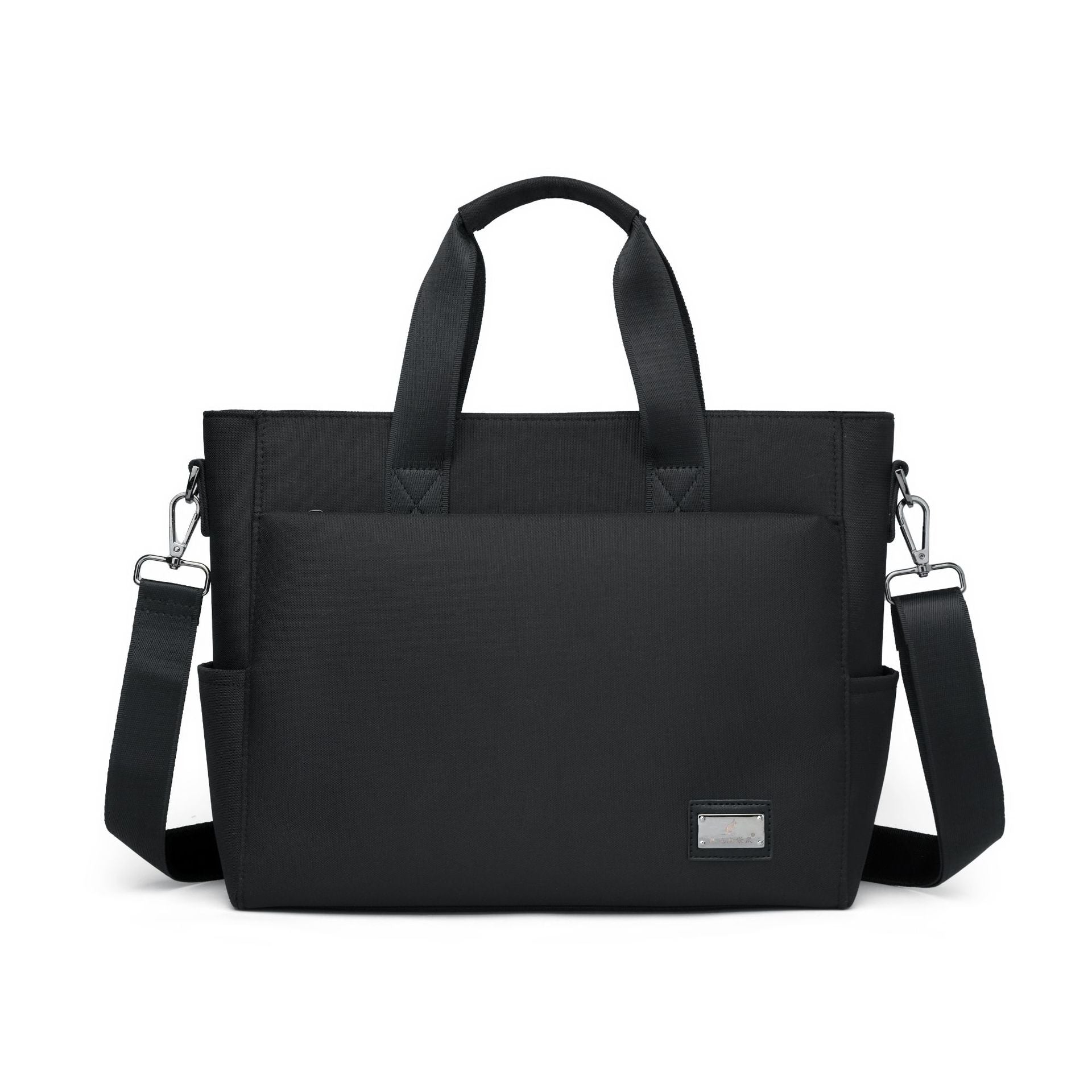 New men's fashion trend handbag large capacity high sense briefcase business bag laptop bag