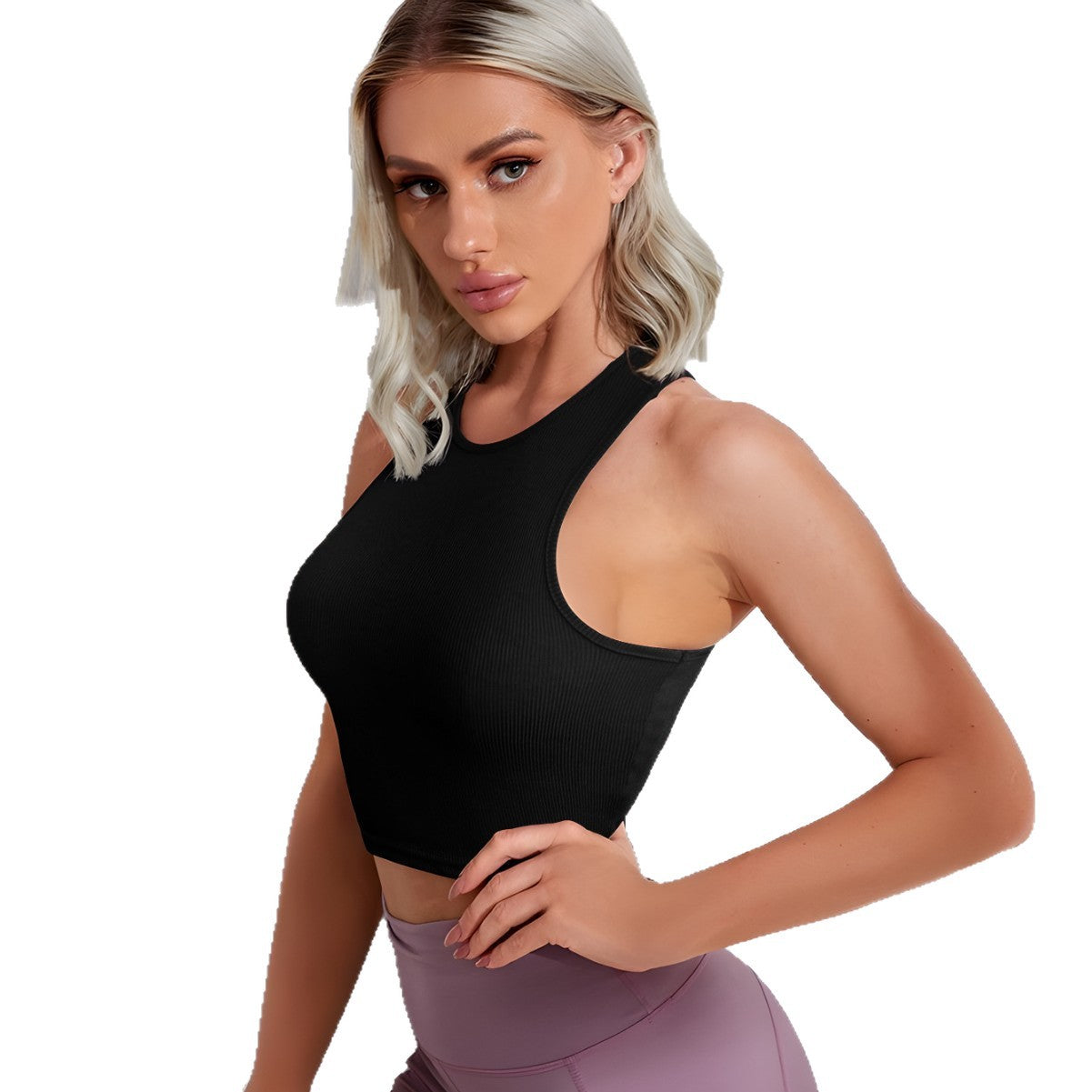 Spring and summer basic thin strap beautiful back vest sports primer underwear Spice girl chest wrap slim and thin small suspender top