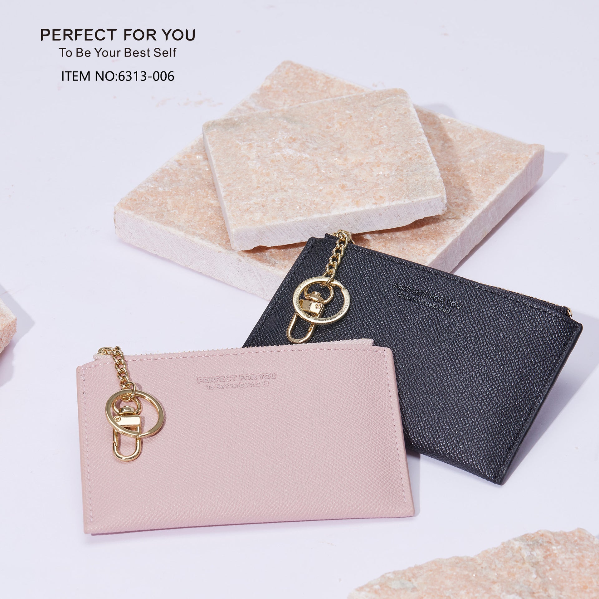 Perfect For You Ladies Card Bag Fashion Multi-Card Wallet Zipper Card Holder ins Wind Mini Change Bag