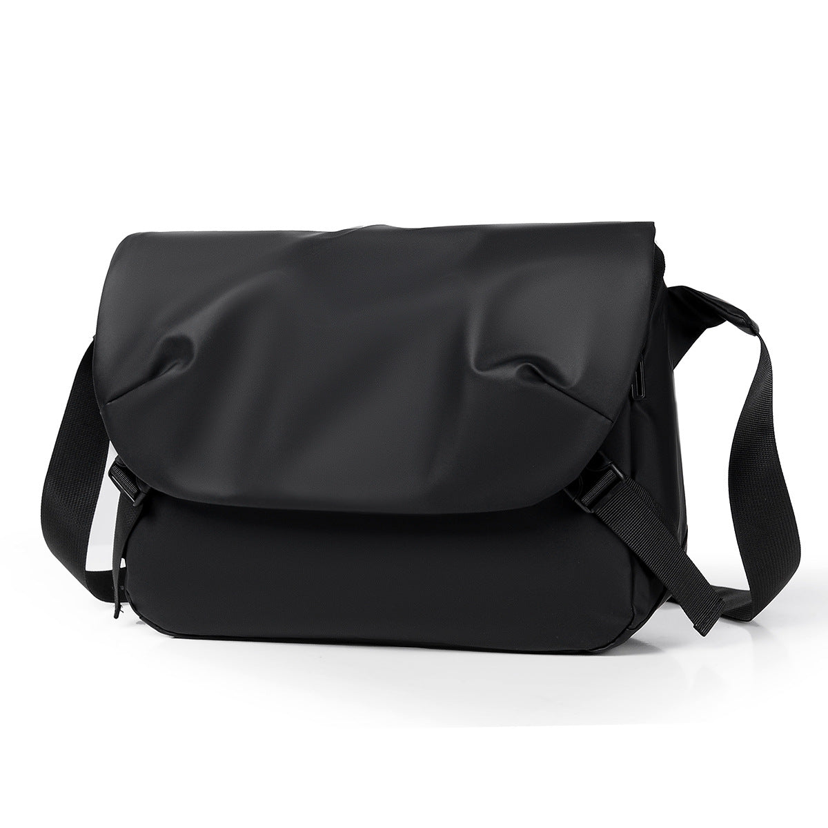 Cross-border trend men's messenger bag fashionable and versatile multi-compartment multi-functional anti-splashing casual shoulder messenger bag