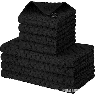 Factory wholesale pure cotton towels, soft, absorbent, and lint-free. a hot-selling kitchen towel on temu and amazon, a cross-border bestseller