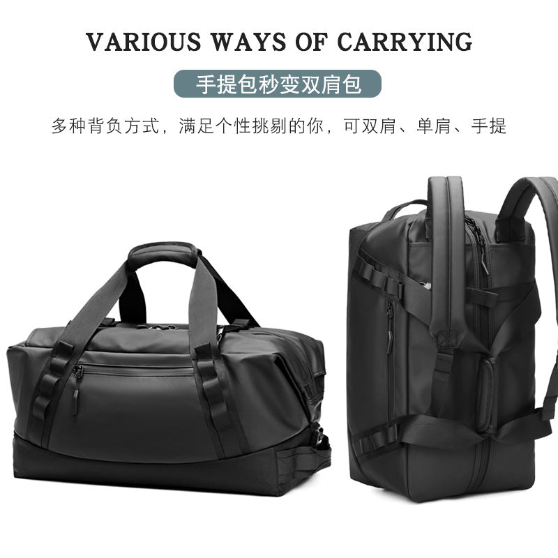 Off-road men's travel bags Carry large-capacity travel bags Travel bags Sports fitness bags Duffle bags