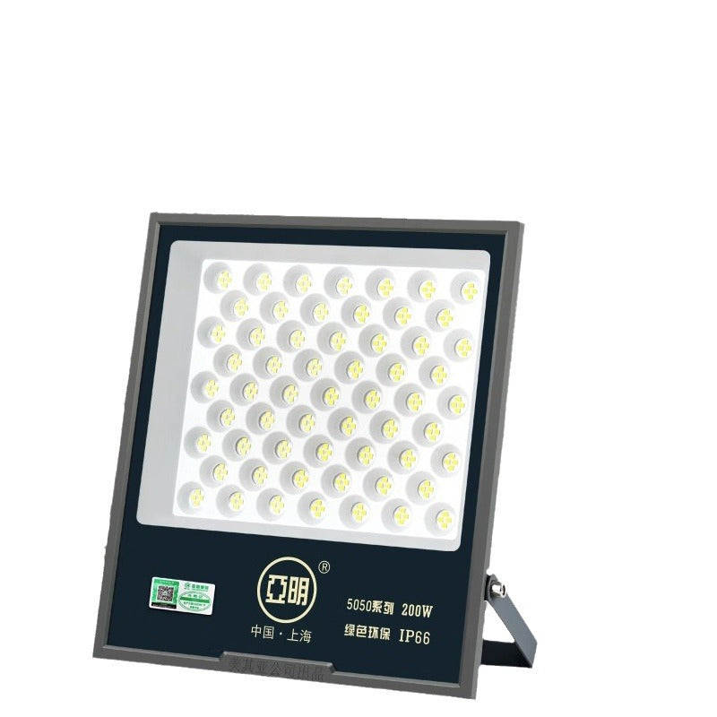 Yaming led floodlight spotlight outdoor courtyard strong light lighting construction site workshop outdoor searchlight