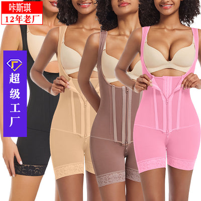 Bodyshaper one-piece body shaping garment waist tightening and abdominal tightening butt lifting tight corset female body shaping garment full body compression