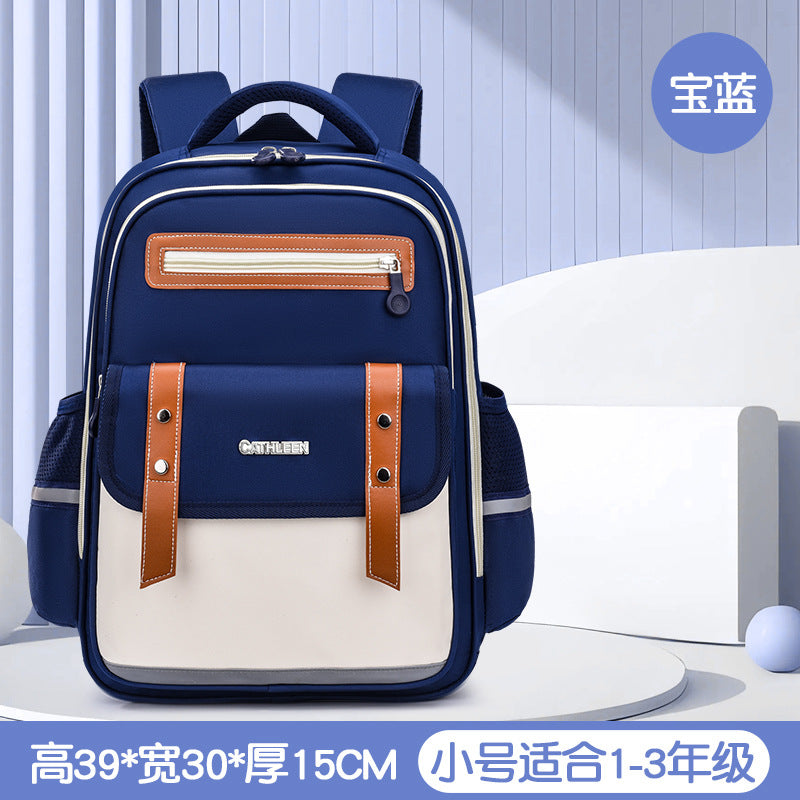 New cloud schoolbag 1-3-6 grade primary school students schoolbag boys and girls reduce the burden of children large capacity backpack